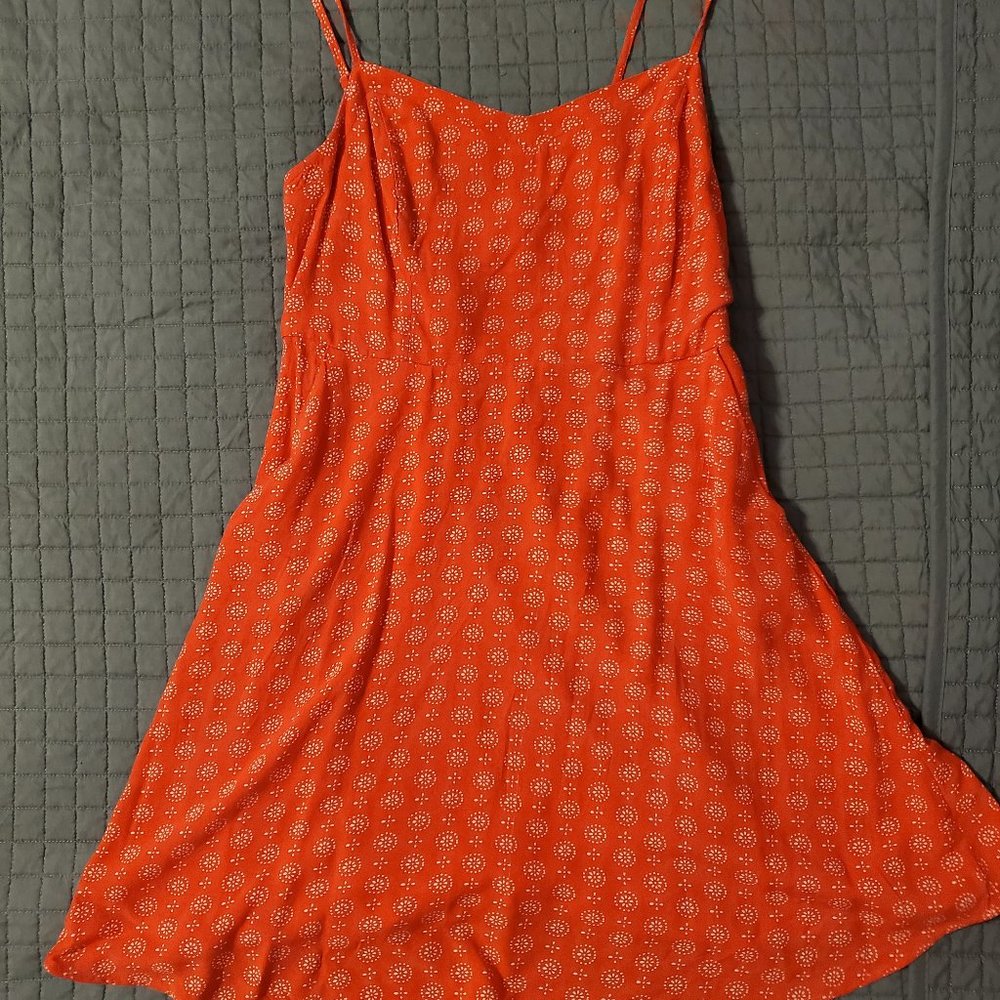 SO Spaghetti Strap Boho Sundress, Size L